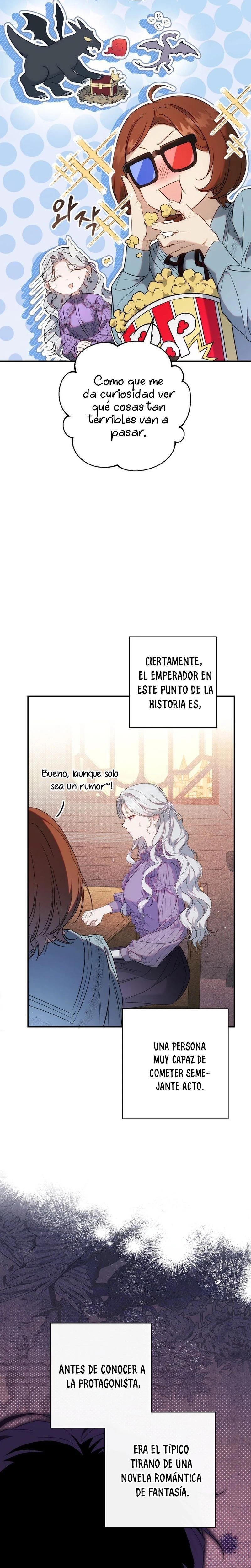 Sin saberlo, tengo un romance secreto con el emperador Capitulo 3 página 8