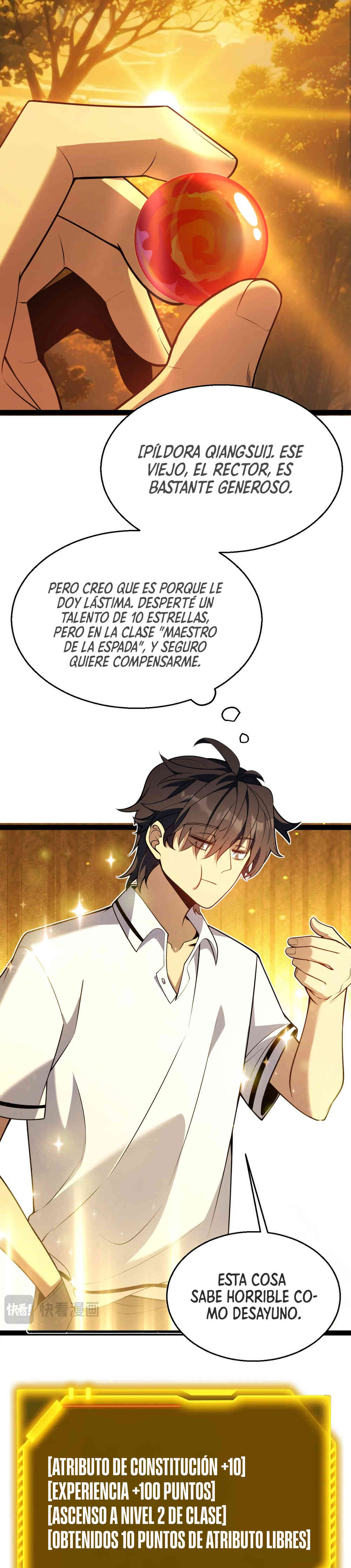 El Dios de la Espada Regresa a la Academia Capitulo 4 página 2