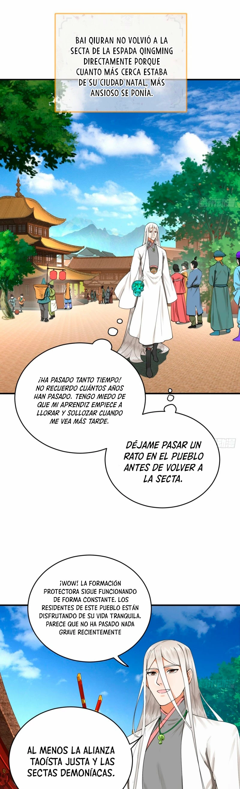 Mis 3000 Años Hacia el Reino Celestial Capitulo 176 página 8
