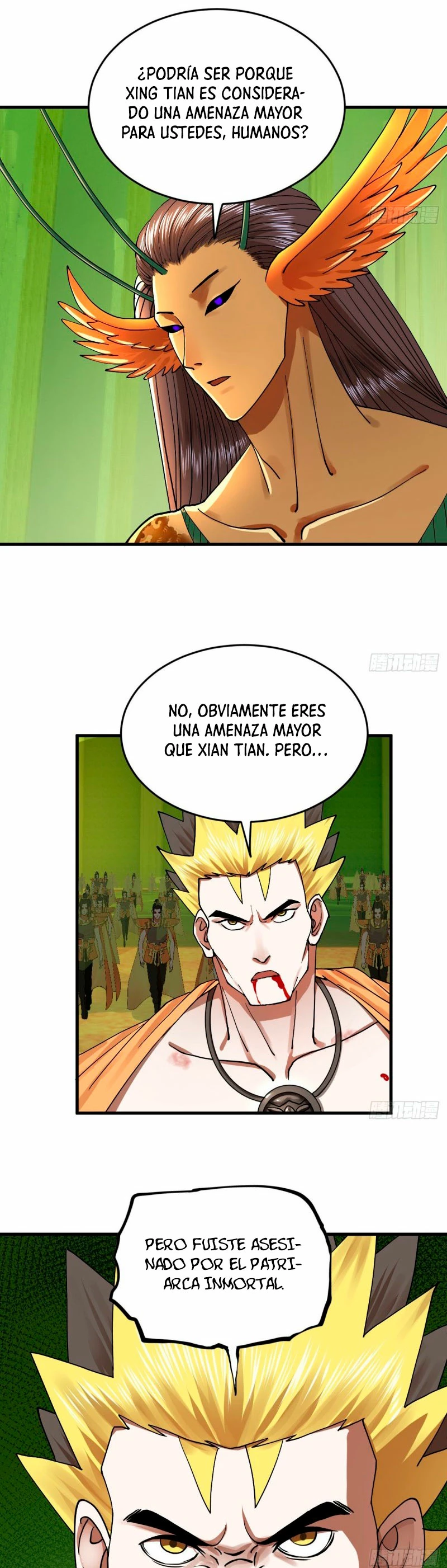Mis 3000 Años Hacia el Reino Celestial Capitulo 222 página 12