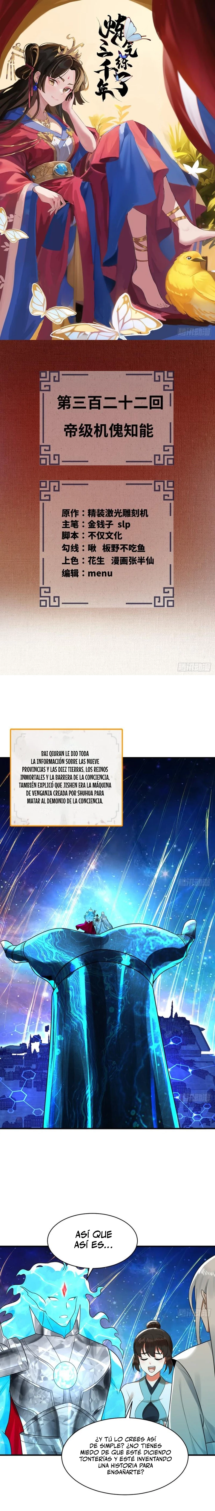 Mis 3000 Años Hacia el Reino Celestial Capitulo 322 página 3