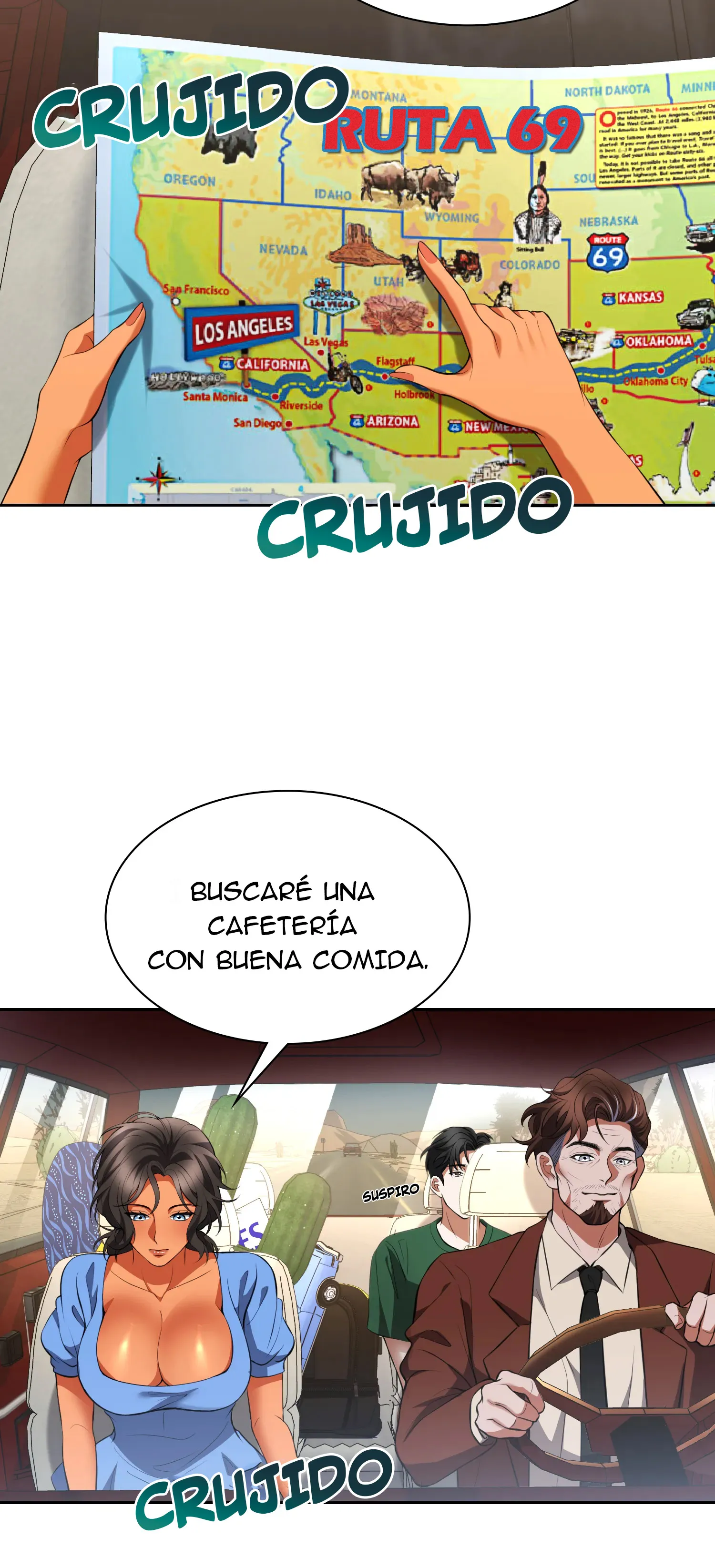 Viaje en el asiento trasero con mi madrastra Capitulo 1 página 9