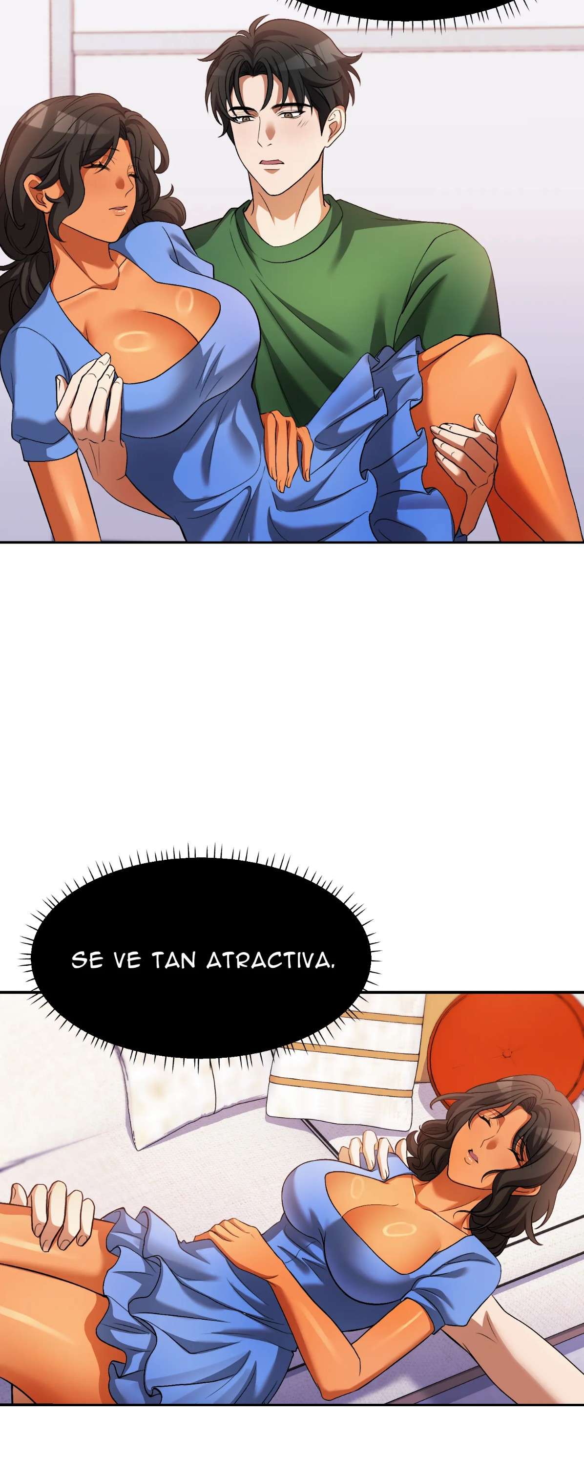 Viaje en el asiento trasero con mi madrastra Capitulo 10 página 25
