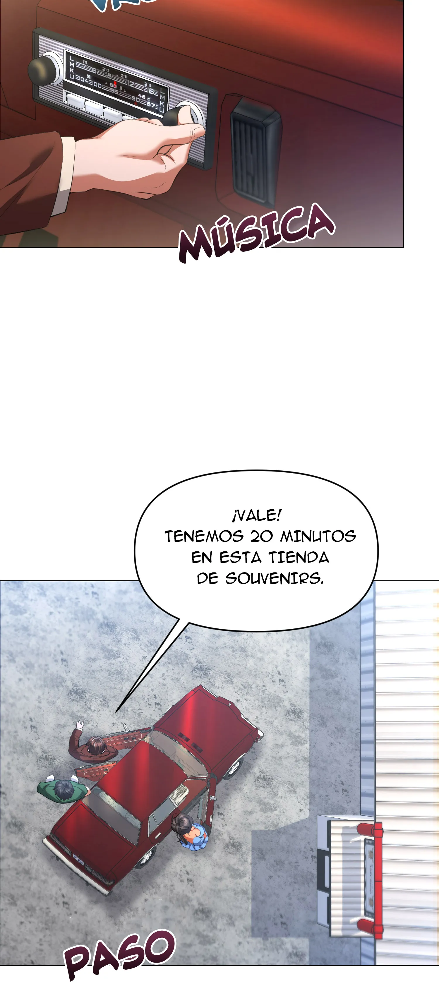 Viaje en el asiento trasero con mi madrastra Capitulo 2 página 8