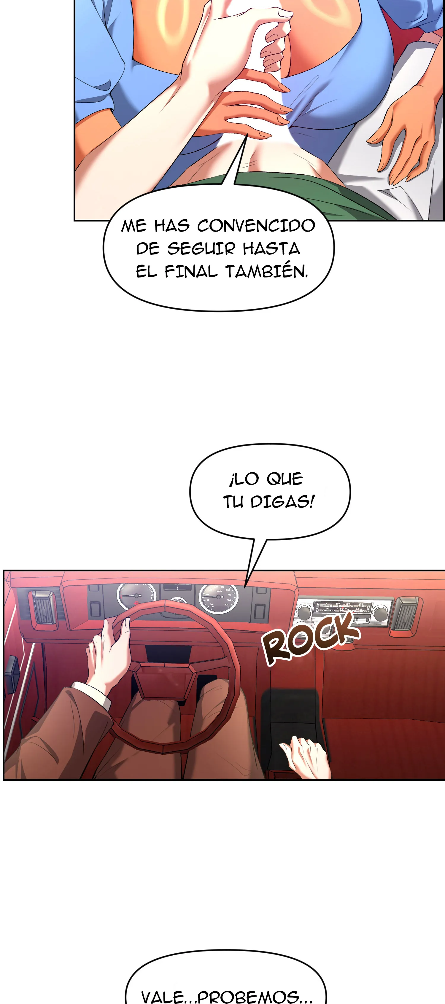 Viaje en el asiento trasero con mi madrastra Capitulo 4 página 11