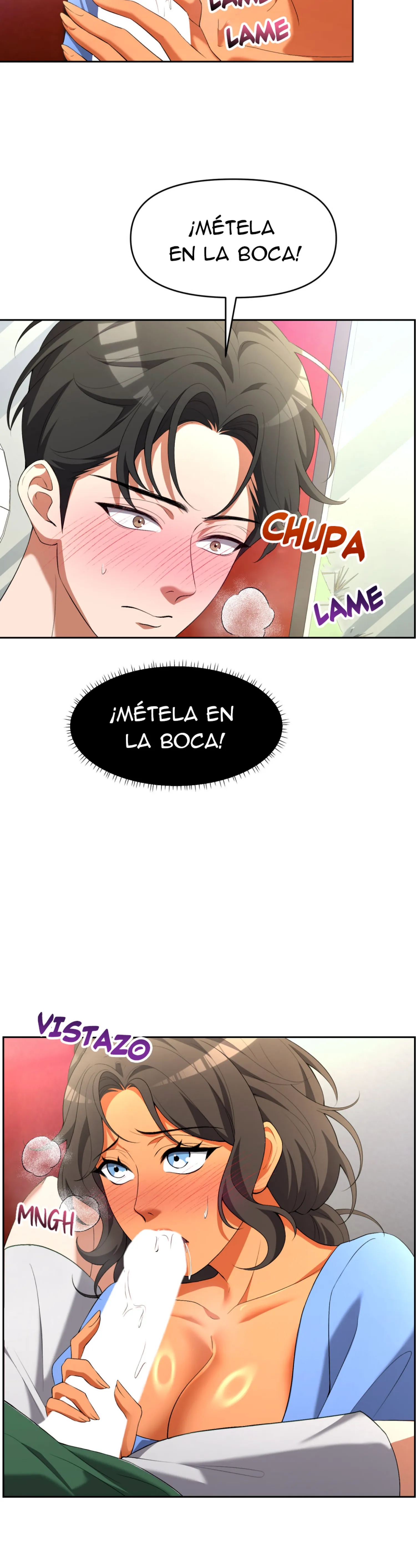 Viaje en el asiento trasero con mi madrastra Capitulo 4 página 16