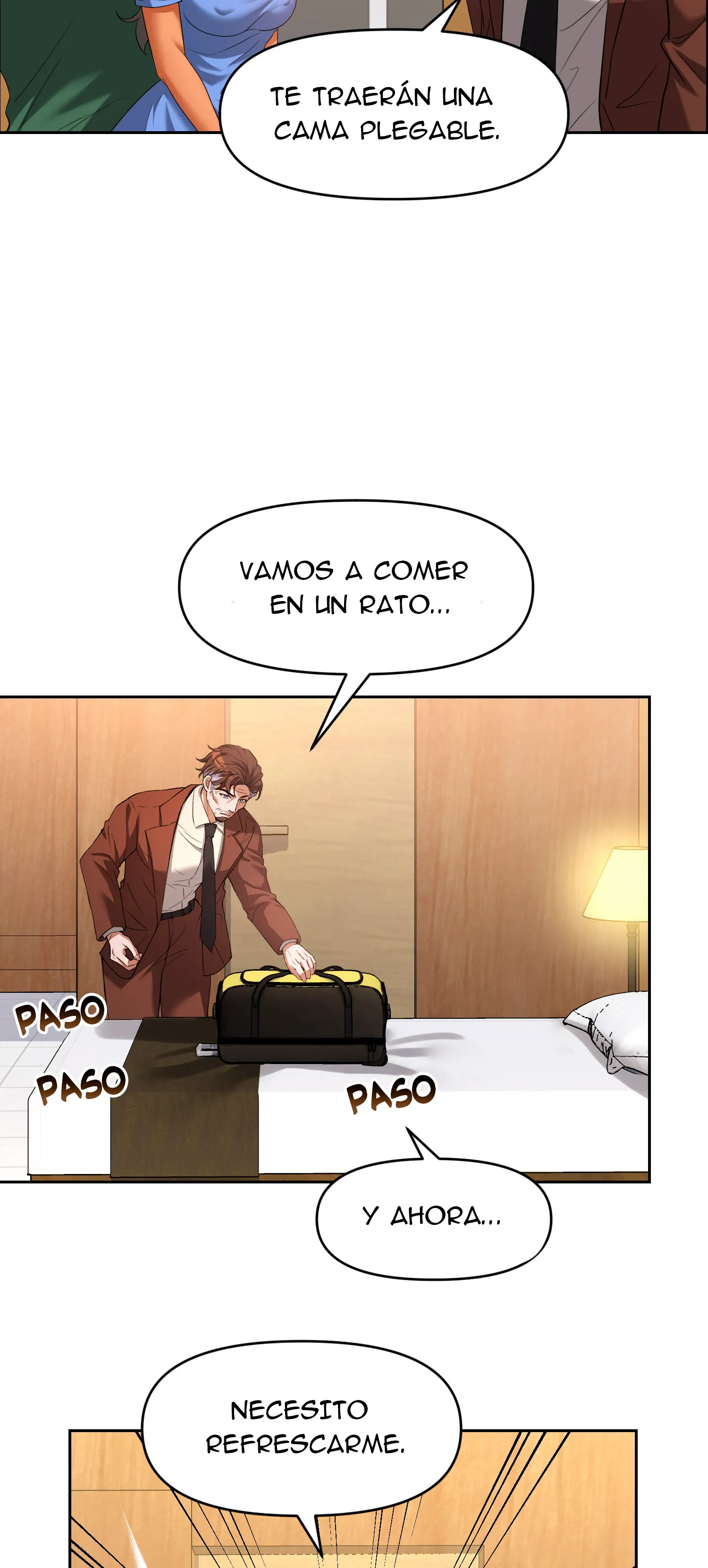 Viaje en el asiento trasero con mi madrastra Capitulo 5 página 7