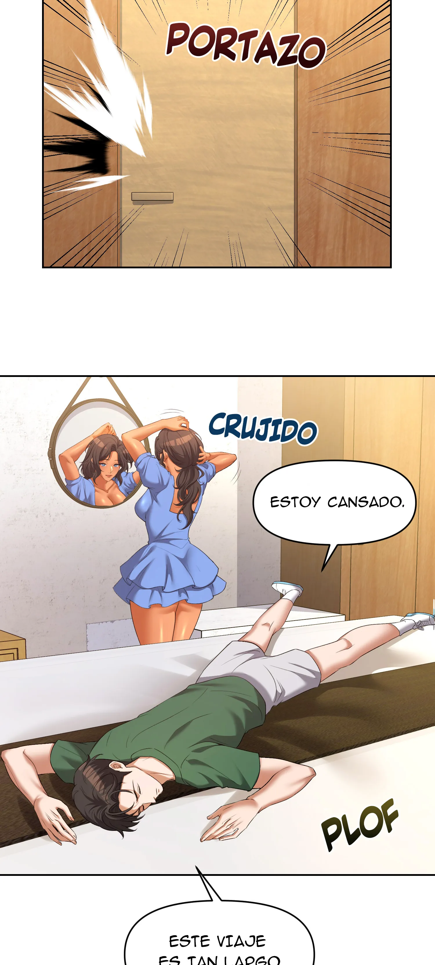 Viaje en el asiento trasero con mi madrastra Capitulo 5 página 8