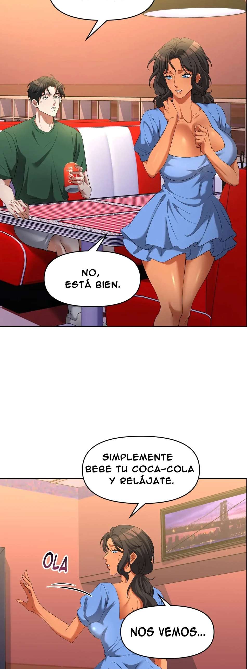 Viaje en el asiento trasero con mi madrastra Capitulo 6 página 18