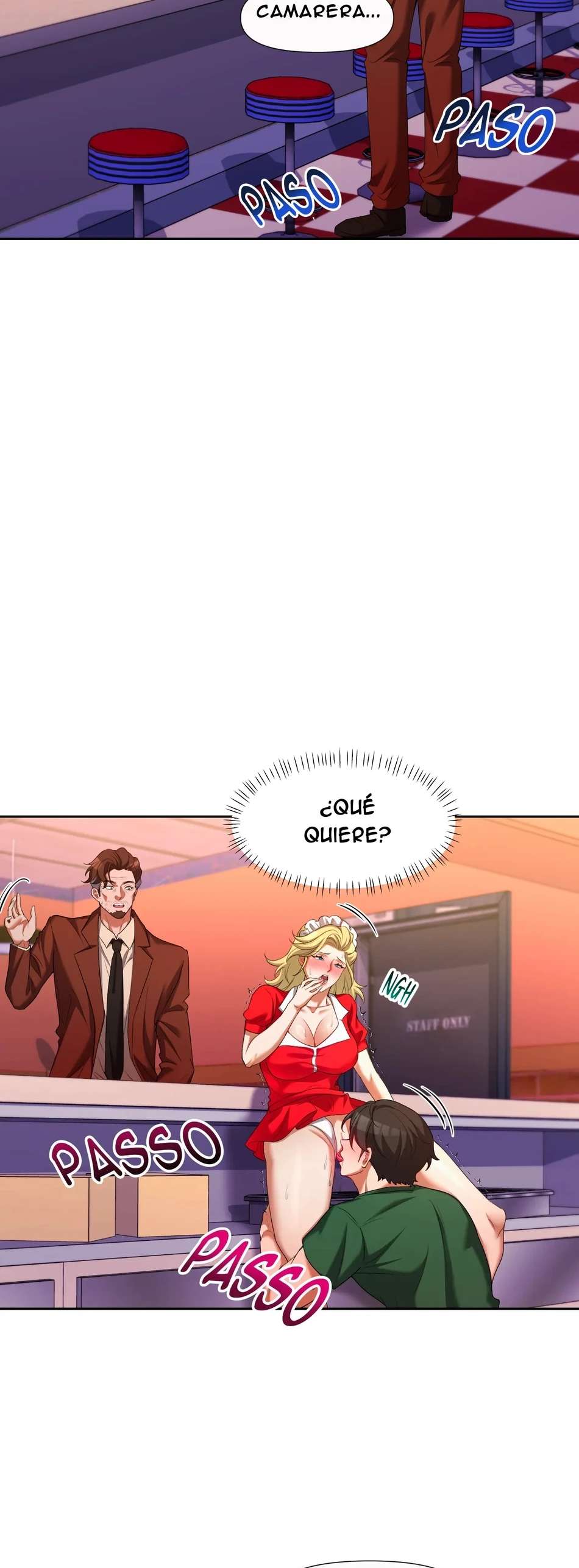 Viaje en el asiento trasero con mi madrastra Capitulo 7 página 27