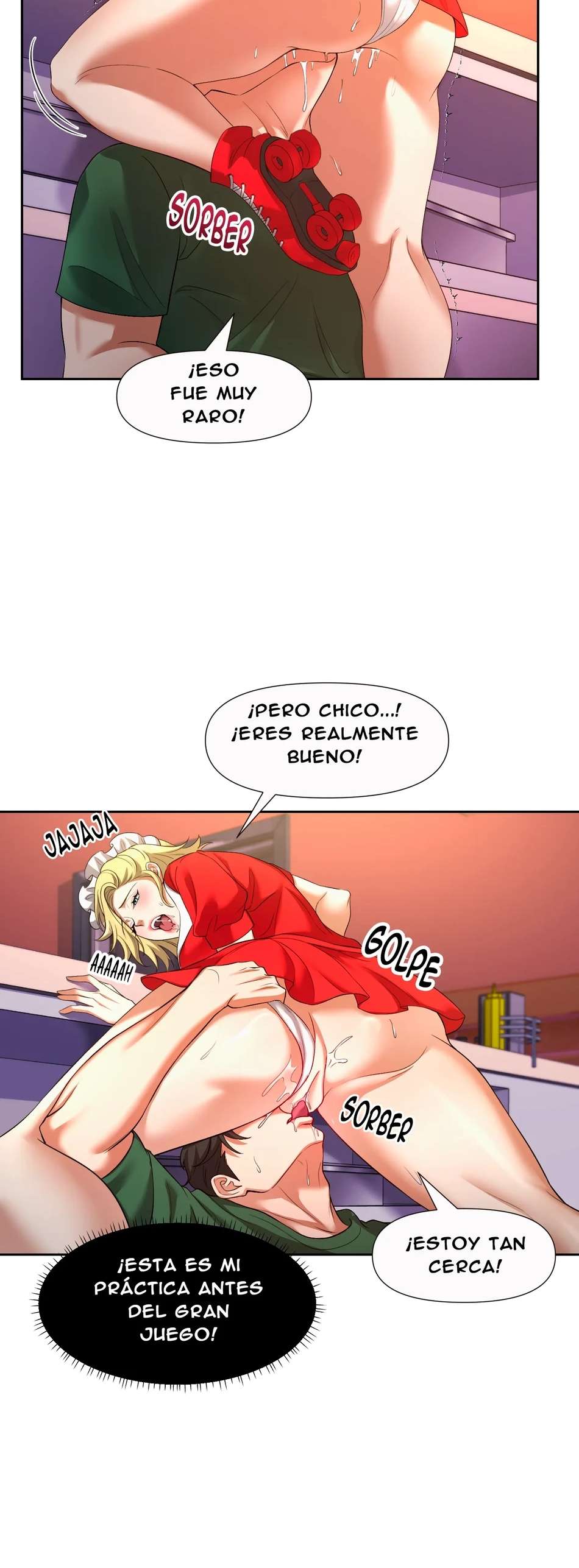 Viaje en el asiento trasero con mi madrastra Capitulo 7 página 34