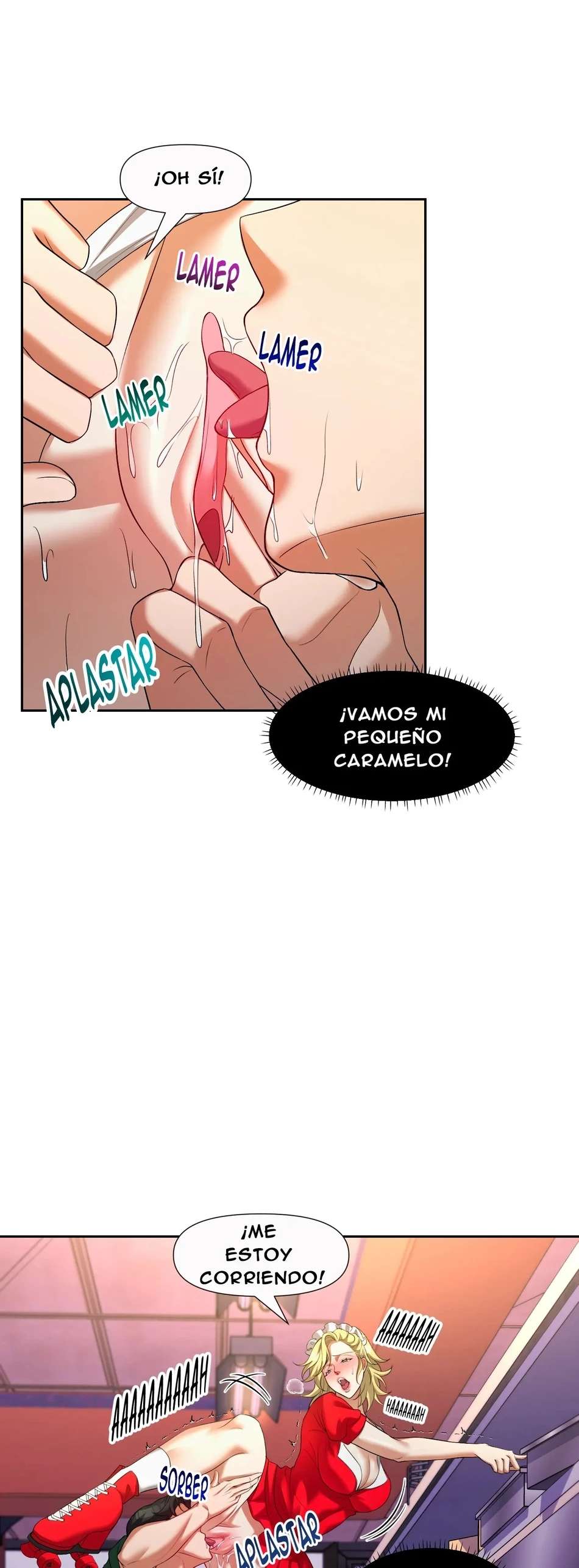 Viaje en el asiento trasero con mi madrastra Capitulo 7 página 35
