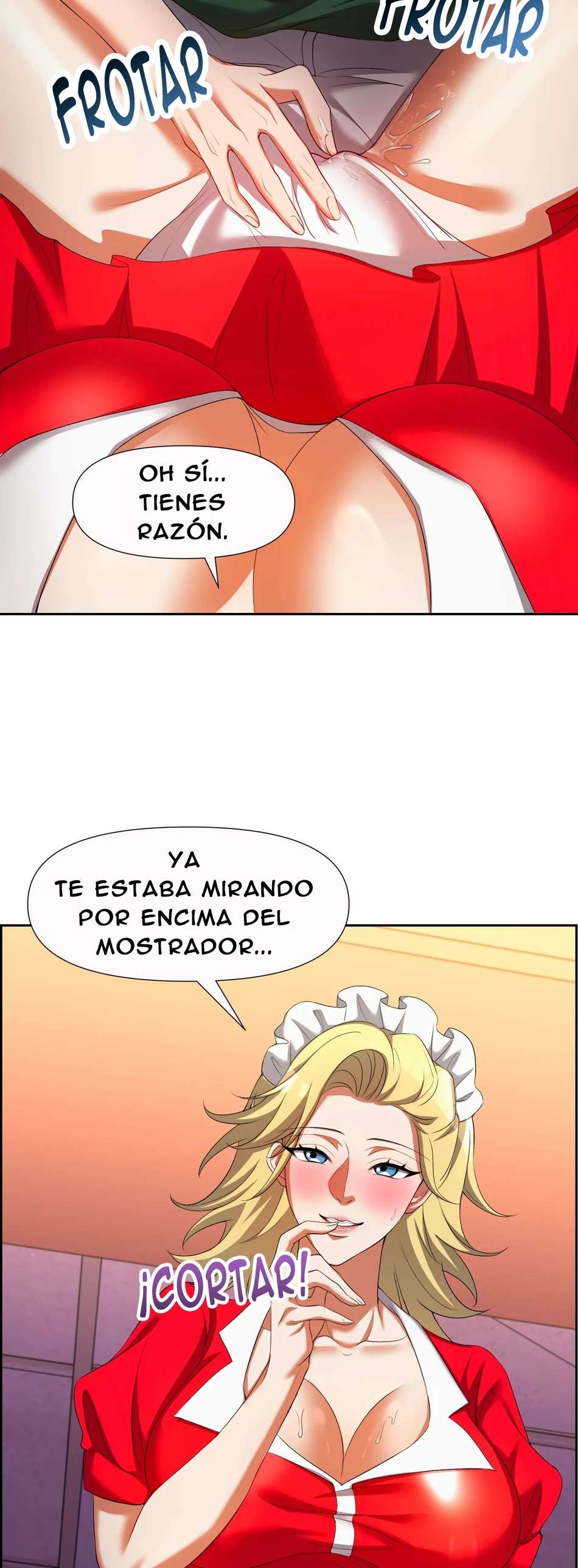 Viaje en el asiento trasero con mi madrastra Capitulo 7 página 4