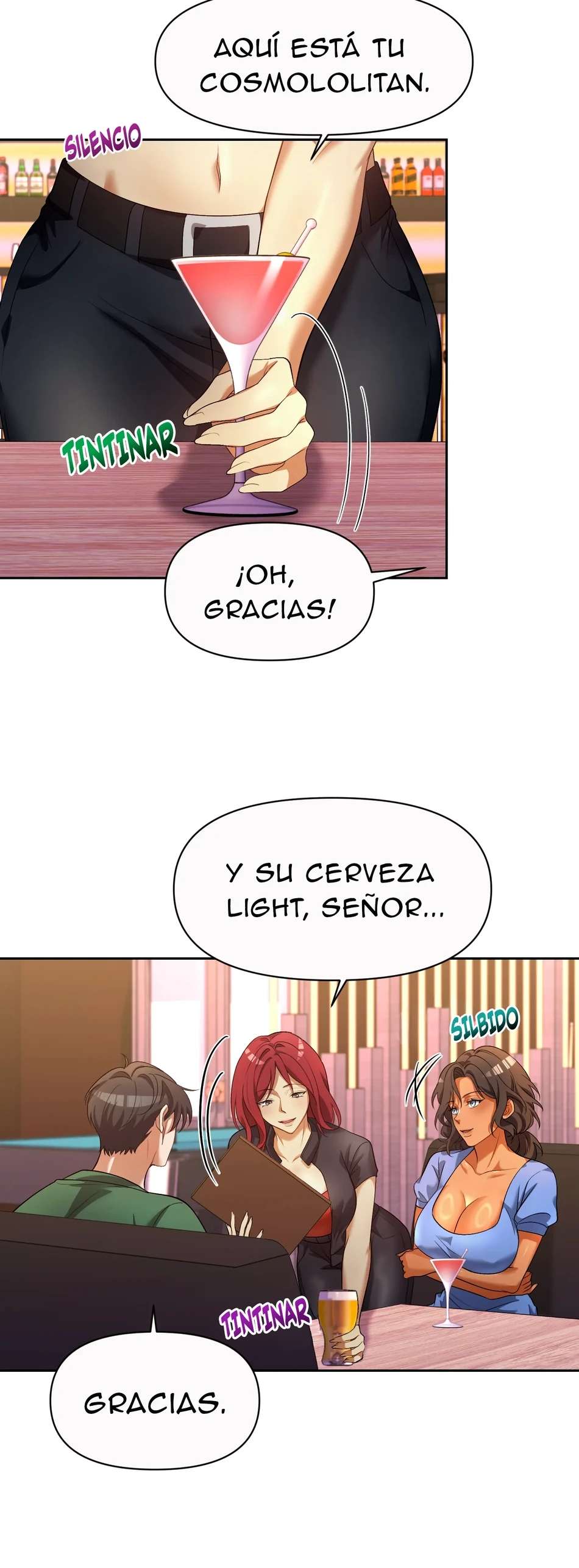 Viaje en el asiento trasero con mi madrastra Capitulo 8 página 16
