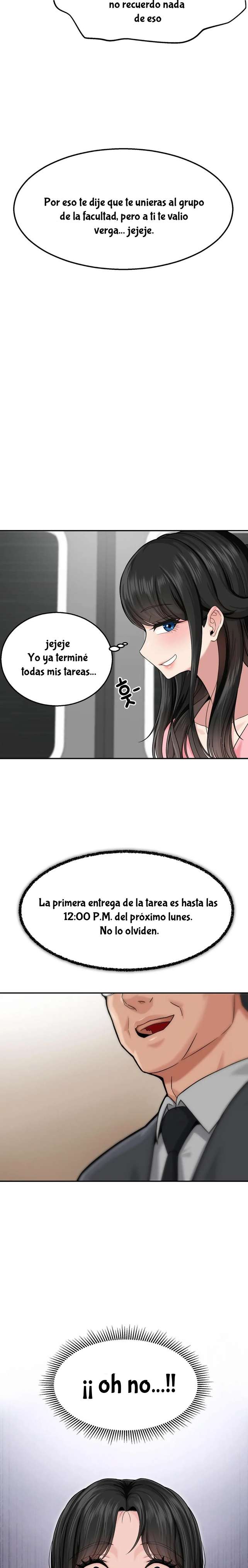 ¿La tarea es una inspección de agujeros…? Capitulo 1 página 15