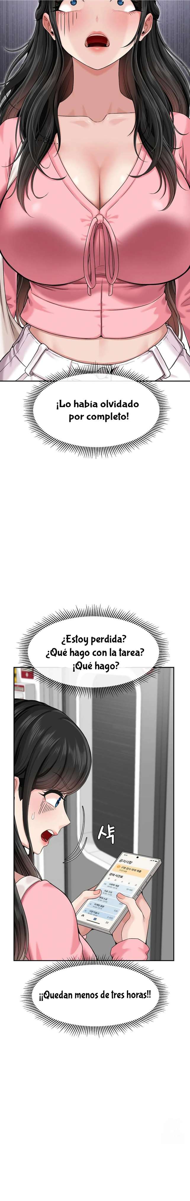 ¿La tarea es una inspección de agujeros…? Capitulo 1 página 16