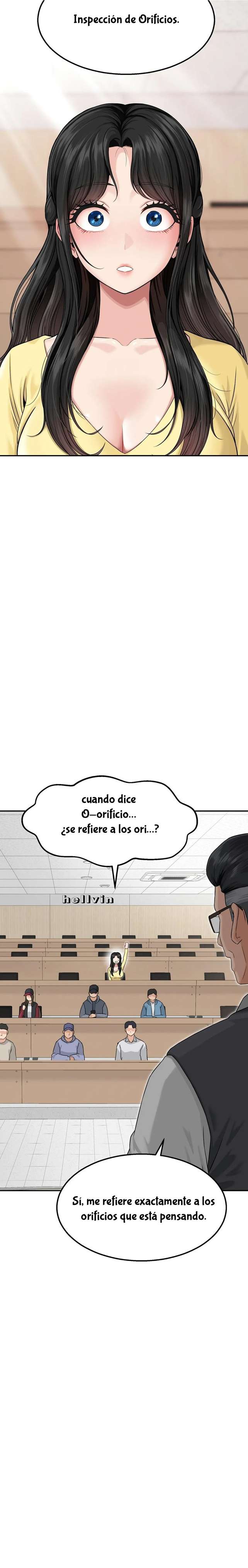 ¿La tarea es una inspección de agujeros…? Capitulo 1 página 5