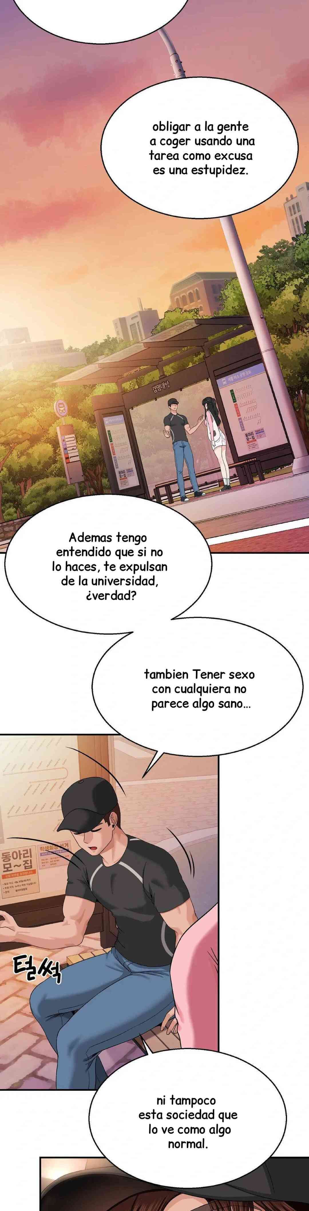 ¿La tarea es una inspección de agujeros…? Capitulo 10 página 15