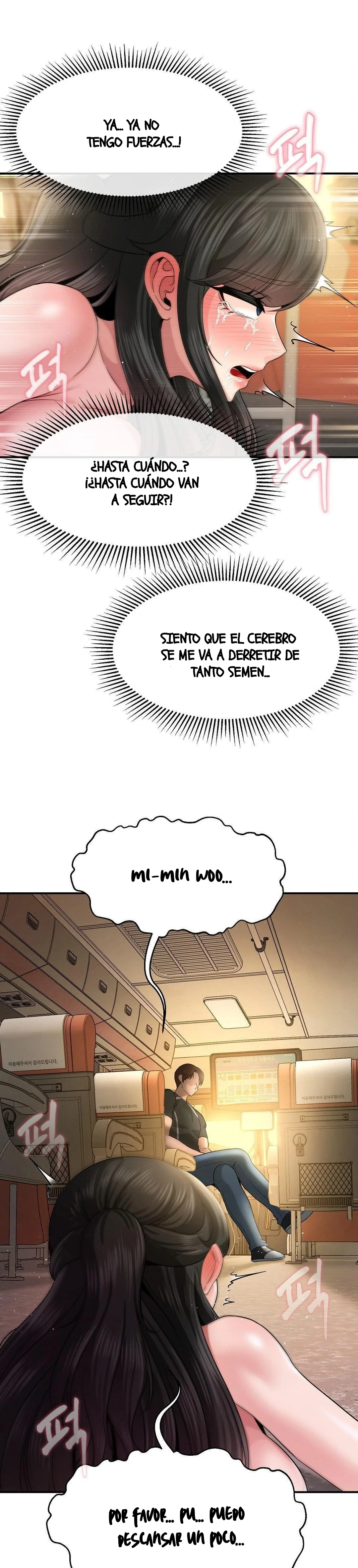 ¿La tarea es una inspección de agujeros…? Capitulo 12 página 28