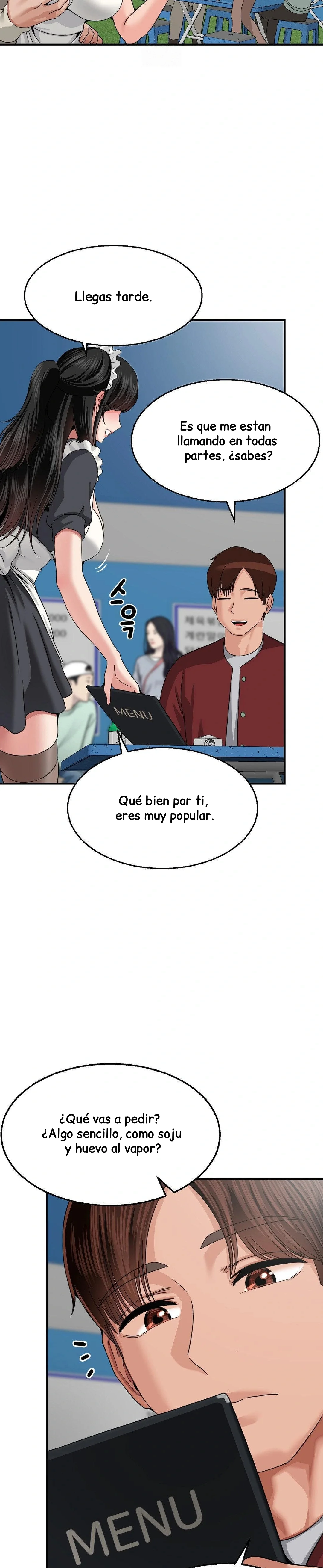 ¿La tarea es una inspección de agujeros…? Capitulo 15 página 13