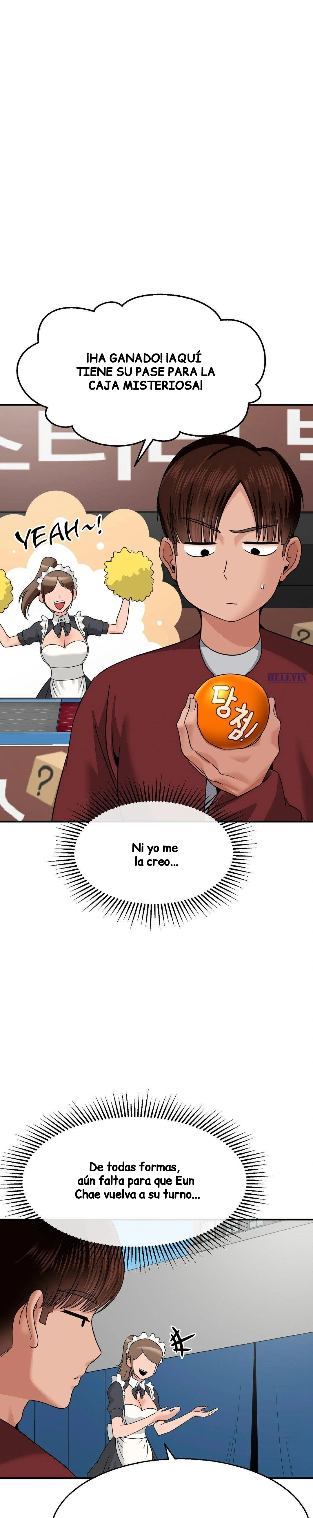 ¿La tarea es una inspección de agujeros…? Capitulo 15 página 27