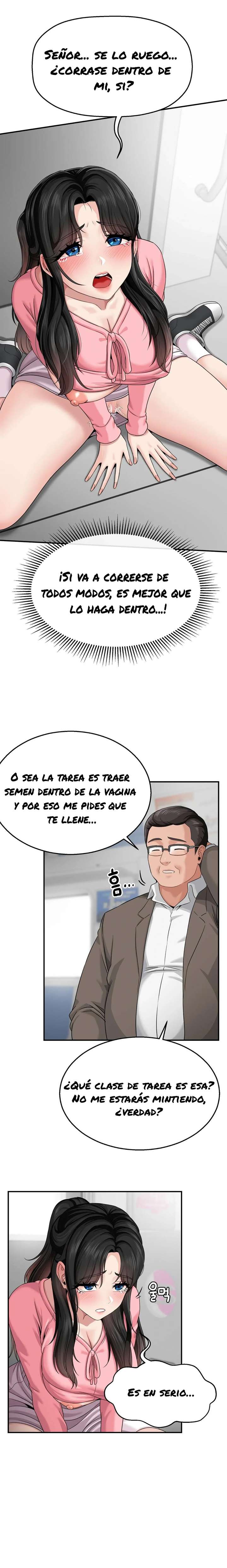 ¿La tarea es una inspección de agujeros…? Capitulo 3 página 10