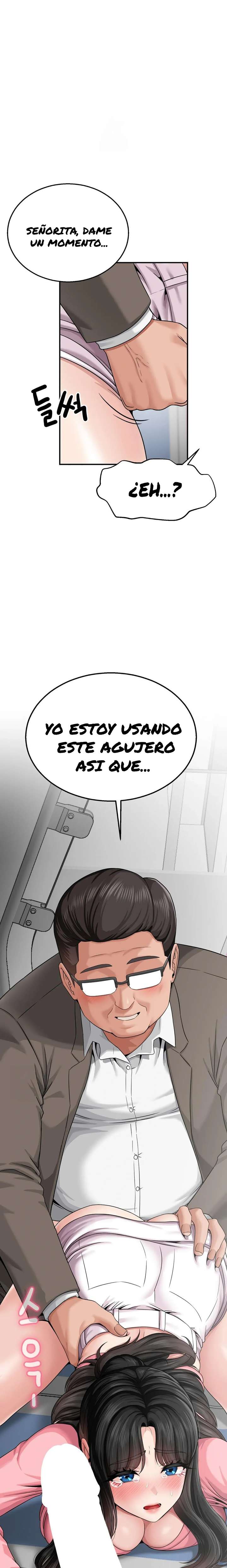 ¿La tarea es una inspección de agujeros…? Capitulo 3 página 18