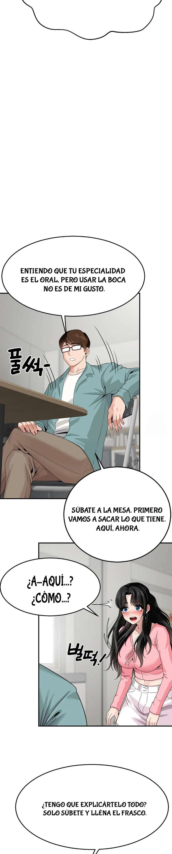 ¿La tarea es una inspección de agujeros…? Capitulo 5 página 23