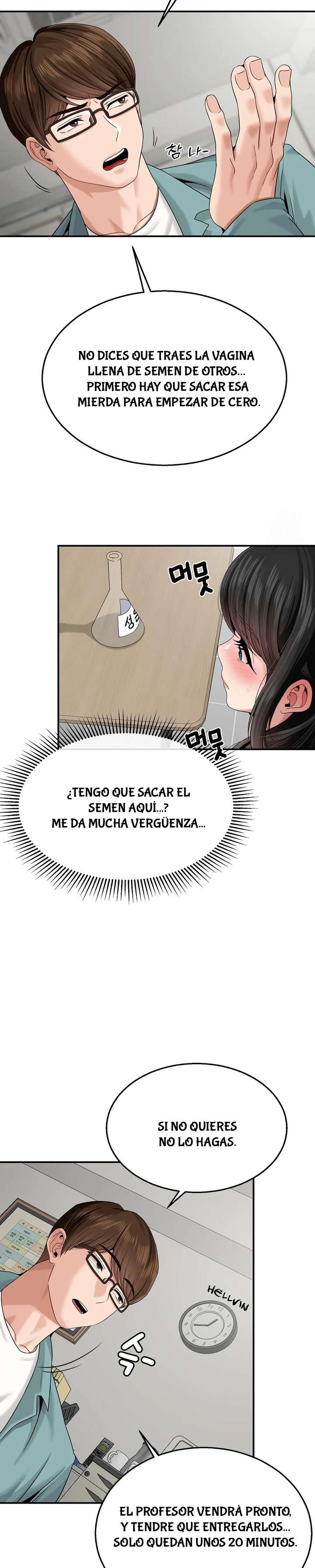 ¿La tarea es una inspección de agujeros…? Capitulo 5 página 24