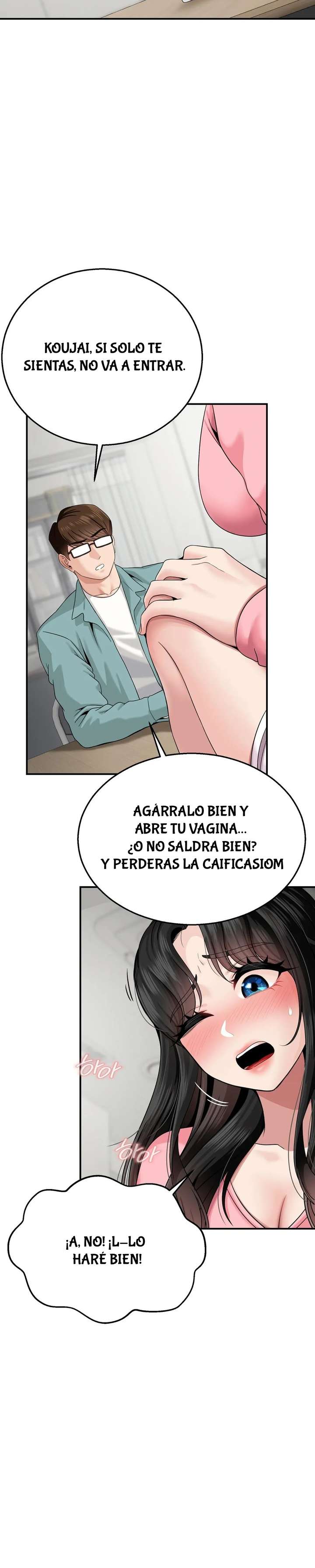 ¿La tarea es una inspección de agujeros…? Capitulo 5 página 27