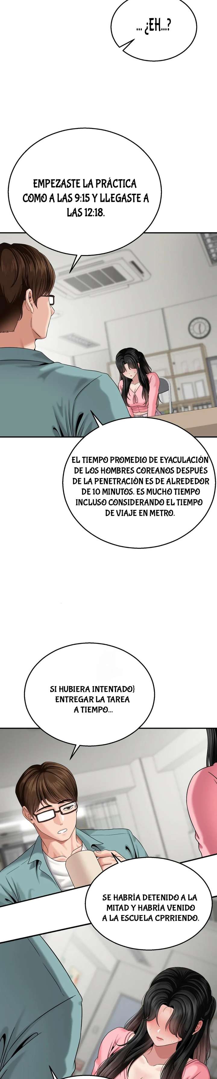 ¿La tarea es una inspección de agujeros…? Capitulo 5 página 8