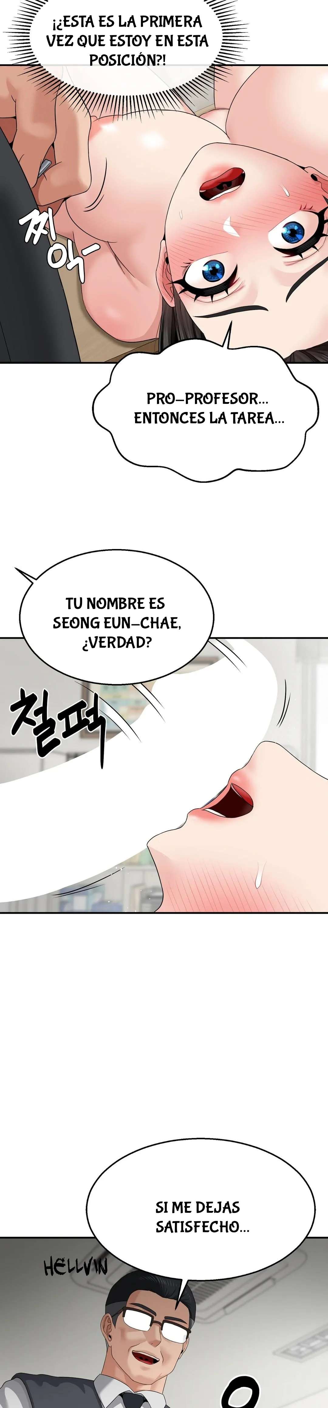 ¿La tarea es una inspección de agujeros…? Capitulo 8 página 24