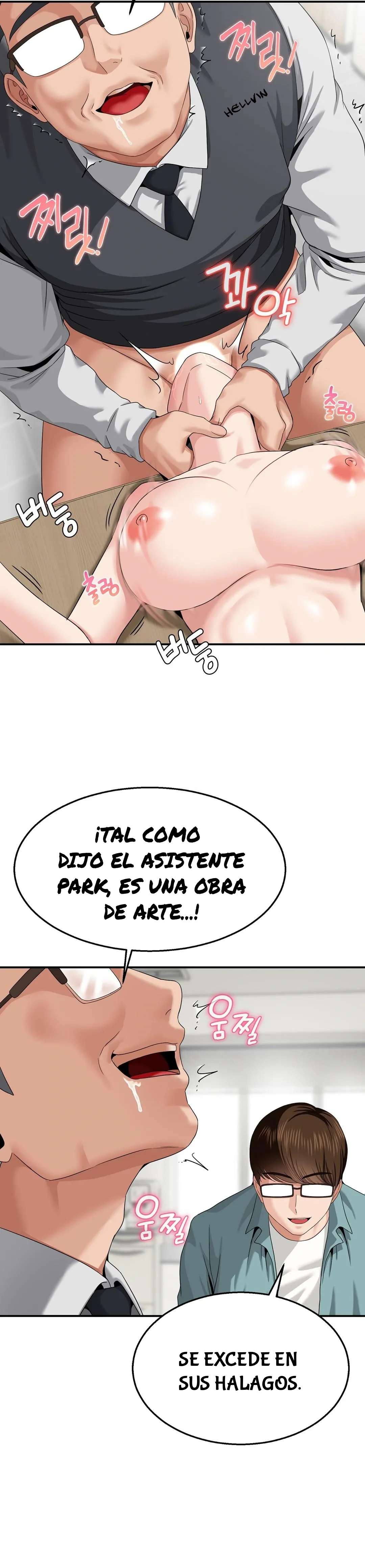¿La tarea es una inspección de agujeros…? Capitulo 8 página 26
