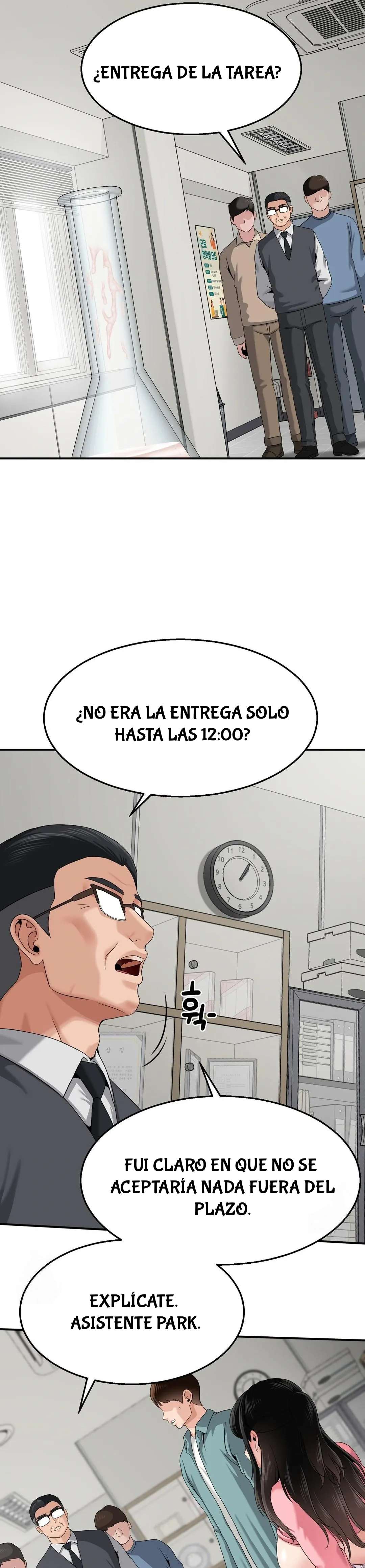¿La tarea es una inspección de agujeros…? Capitulo 8 página 6