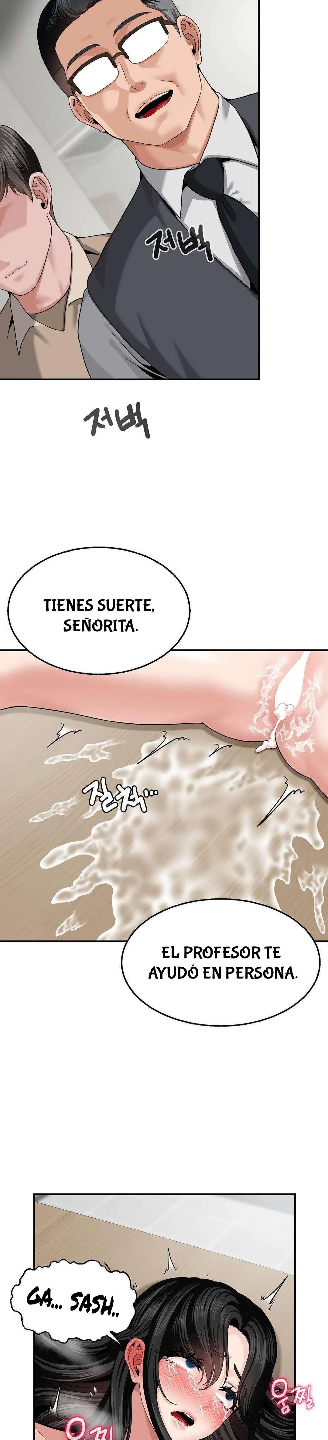 ¿La tarea es una inspección de agujeros…? Capitulo 9 página 16