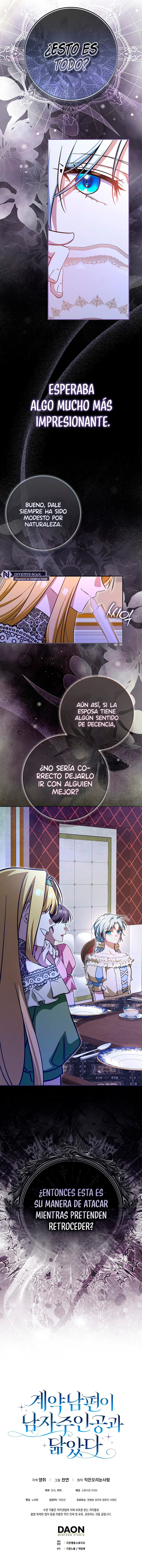 El marido contratado se parece al protagonista masculino Capitulo 5 página 9