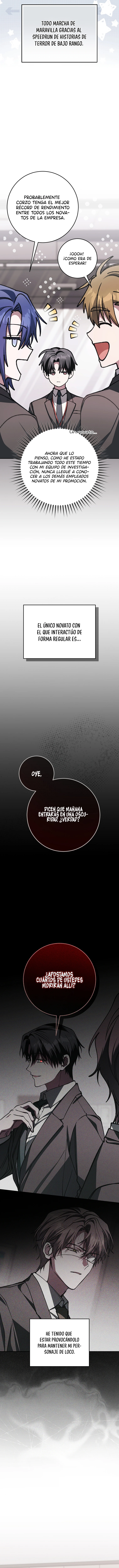 Aunque me metí en una historia de terror, aún tengo que ir a trabajar Capitulo 21 página 8