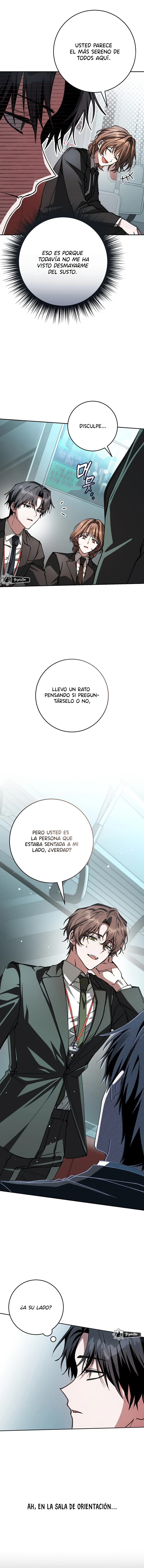 Aunque me metí en una historia de terror, aún tengo que ir a trabajar Capitulo 3 página 7