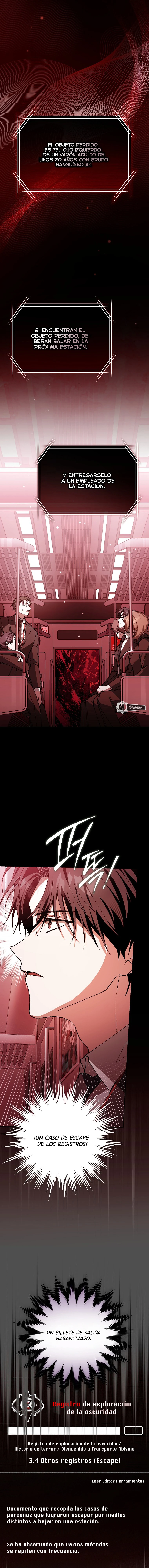 Aunque me metí en una historia de terror, aún tengo que ir a trabajar Capitulo 4 página 3