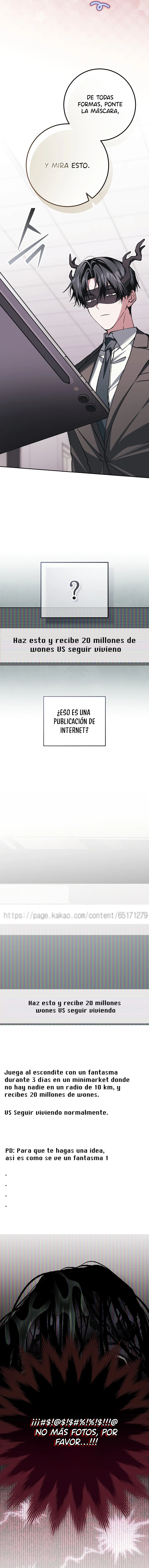 Aunque me metí en una historia de terror, aún tengo que ir a trabajar Capitulo 8 página 20