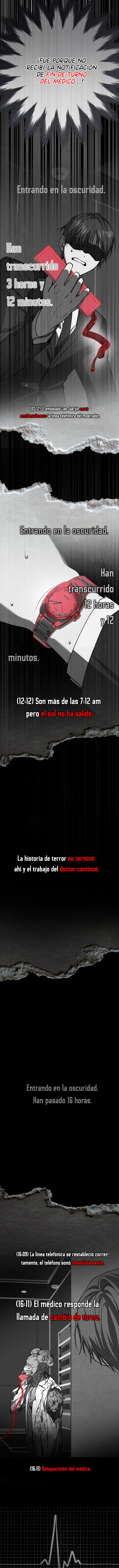 Aunque me metí en una historia de terror, aún tengo que ir a trabajar Capitulo 9 página 10