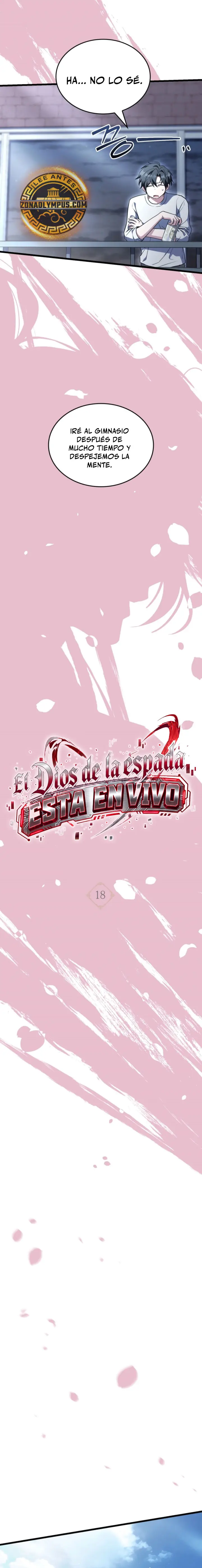 Transmisión en vivo del Dios de la Espada Capitulo 18 página 9