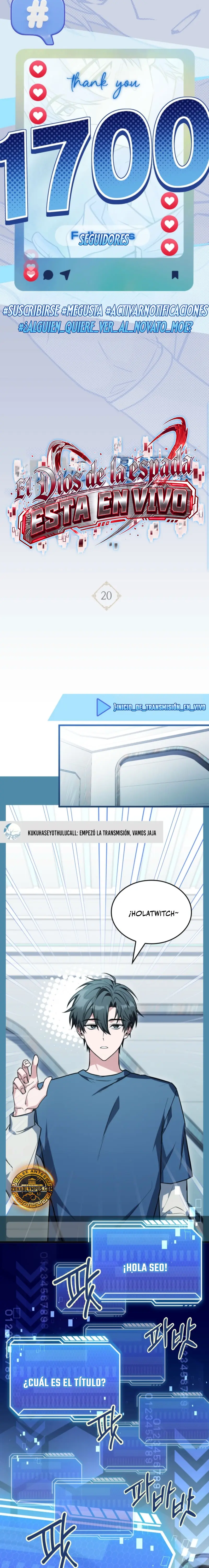 Transmisión en vivo del Dios de la Espada Capitulo 20 página 8
