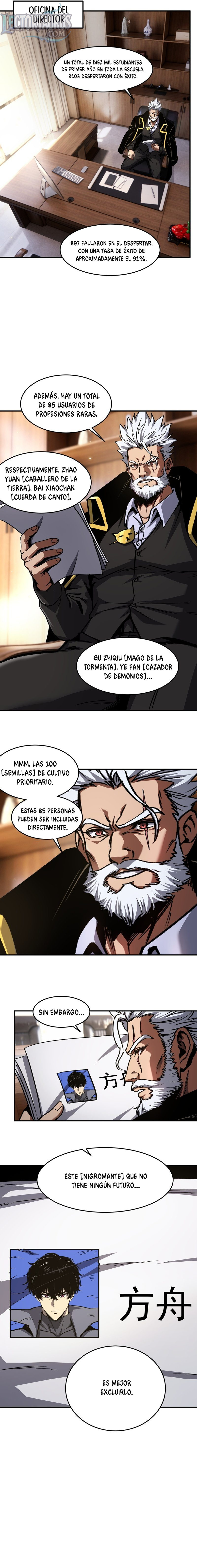 Nigromante: Ascendiendo a la divinidad con mi avatar esqueleto Capitulo 5 página 7