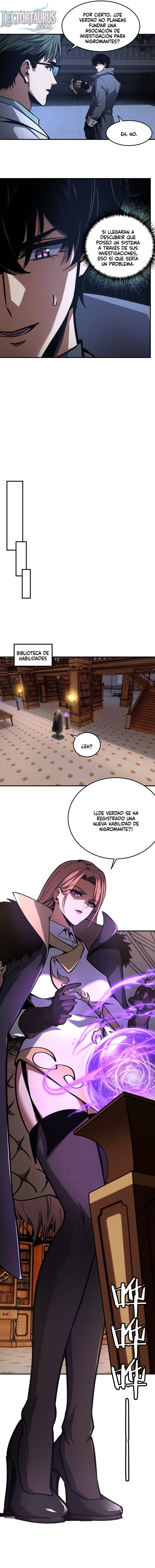 Nigromante: Ascendiendo a la divinidad con mi avatar esqueleto Capitulo 9 página 7