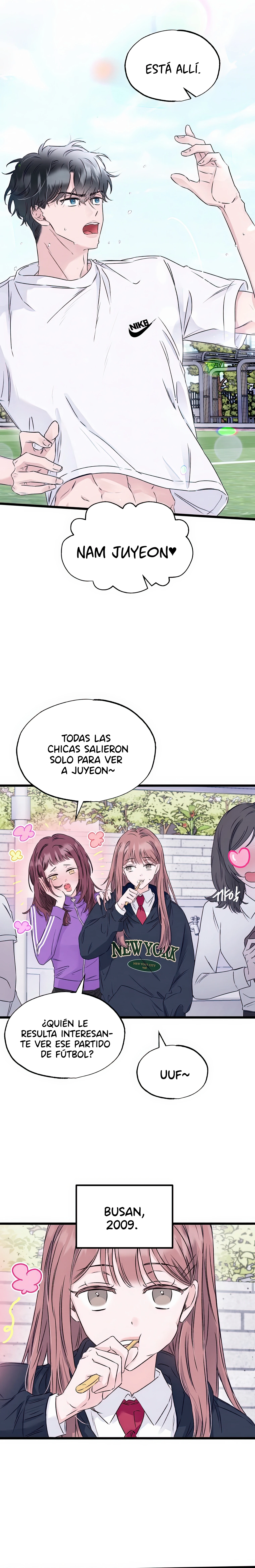 La belleza de la clase 8 Capitulo 1 página 6