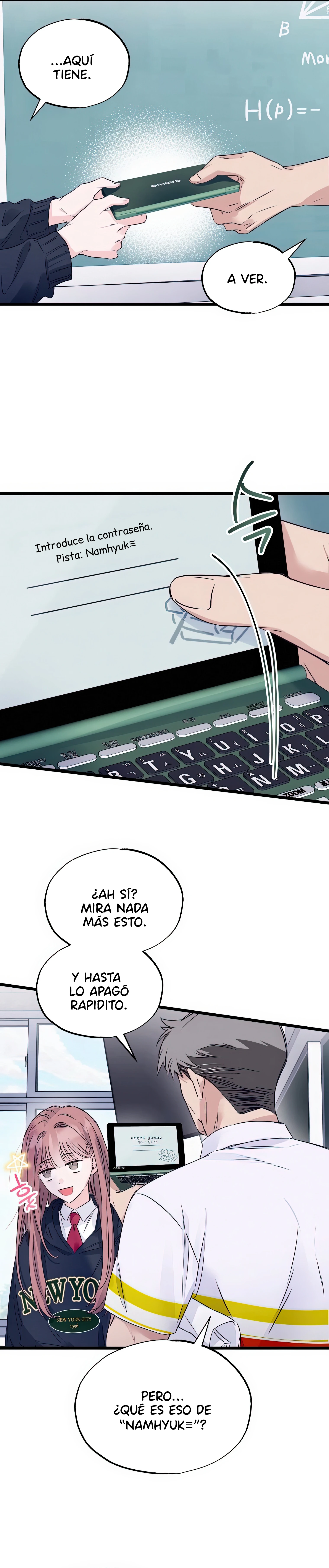 La belleza de la clase 8 Capitulo 2 página 14
