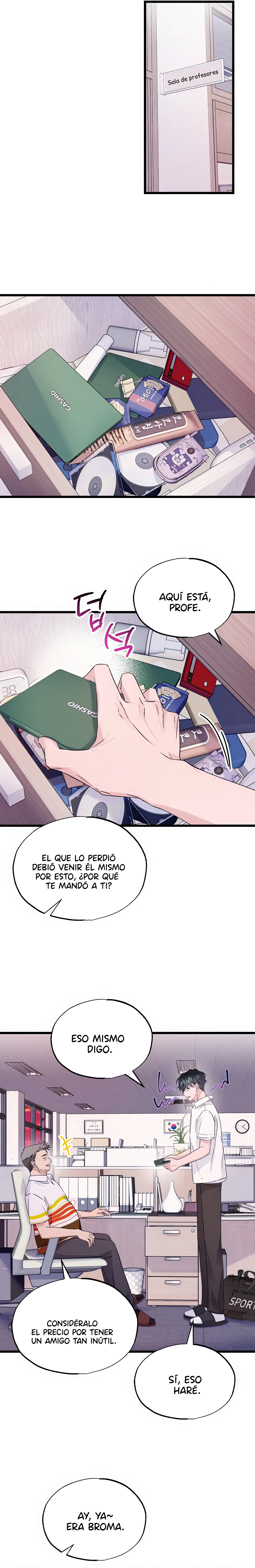 La belleza de la clase 8 Capitulo 2 página 17