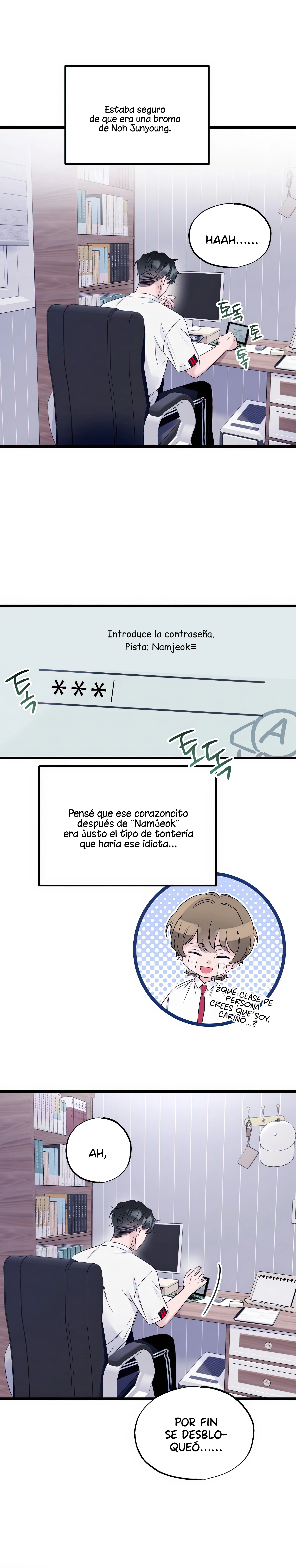 La belleza de la clase 8 Capitulo 2 página 21