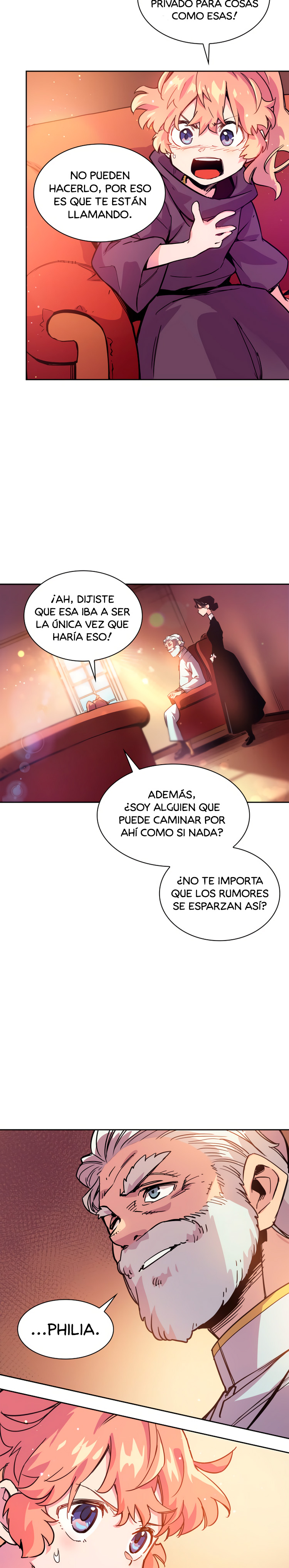 Philia Rose: La profecía de la corona de espinas Capitulo 1: Ángeles y merodeadores página 27